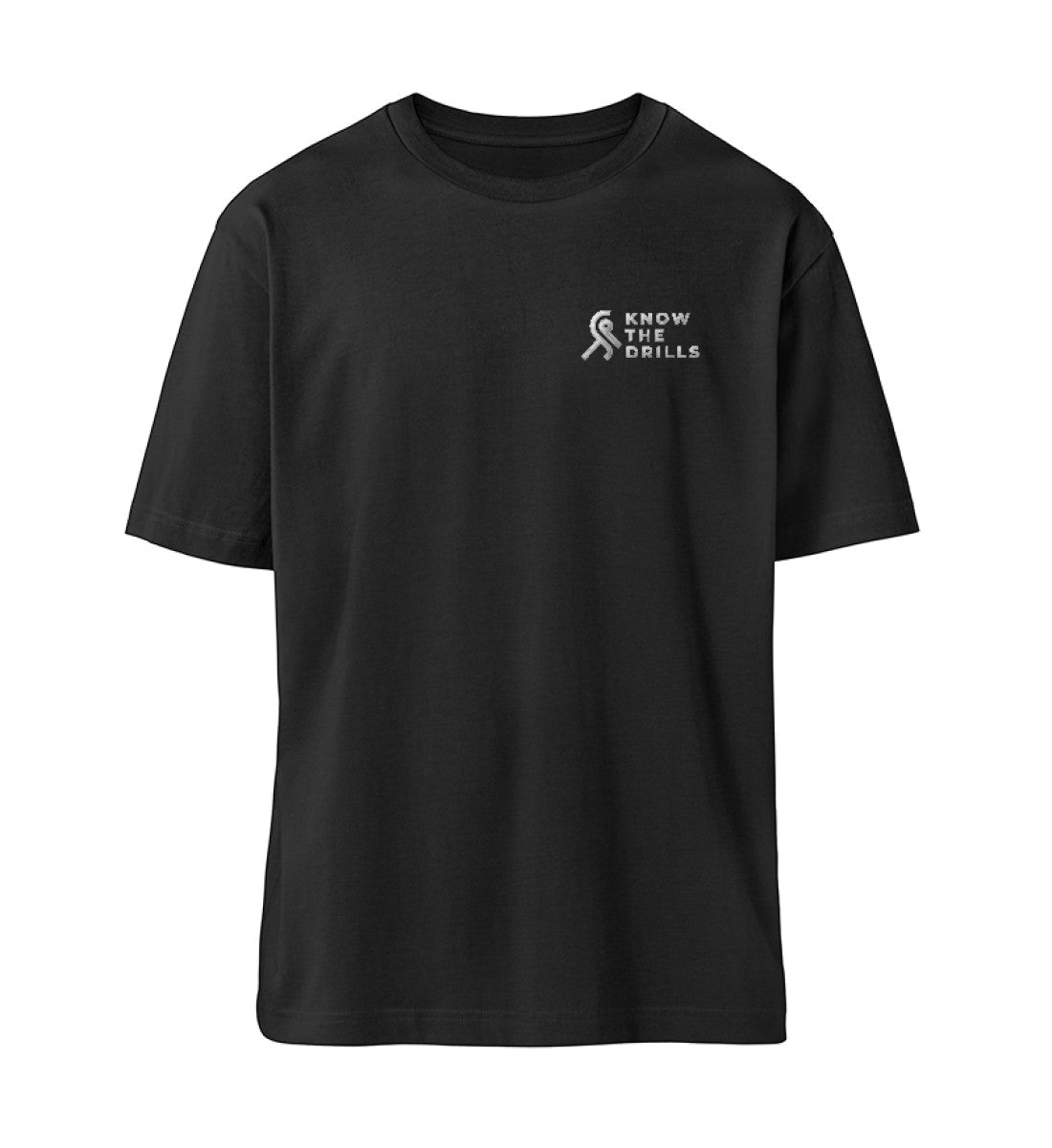 T-Shirt mit Stickerei - Knowthedrills